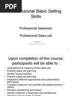 Download Professional Basic Selling Skills by ramoi jamil SN16739843 doc pdf