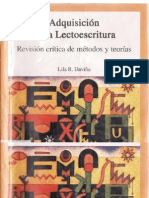 Libro Adquisicion de La Lectoescritura