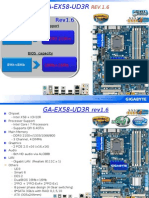 Gigabyte GA-EX58-UD3R Rev.1.6 Vs 1.0 Differences