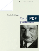 Martin Heidegger-Conferencias y artículos