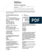 Evaluación Sumativa Primer Año Medio