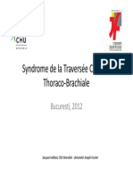 Syndrome de La Travers+ęe Cervico-Thoraco-Brachiale (Nov - 2012)