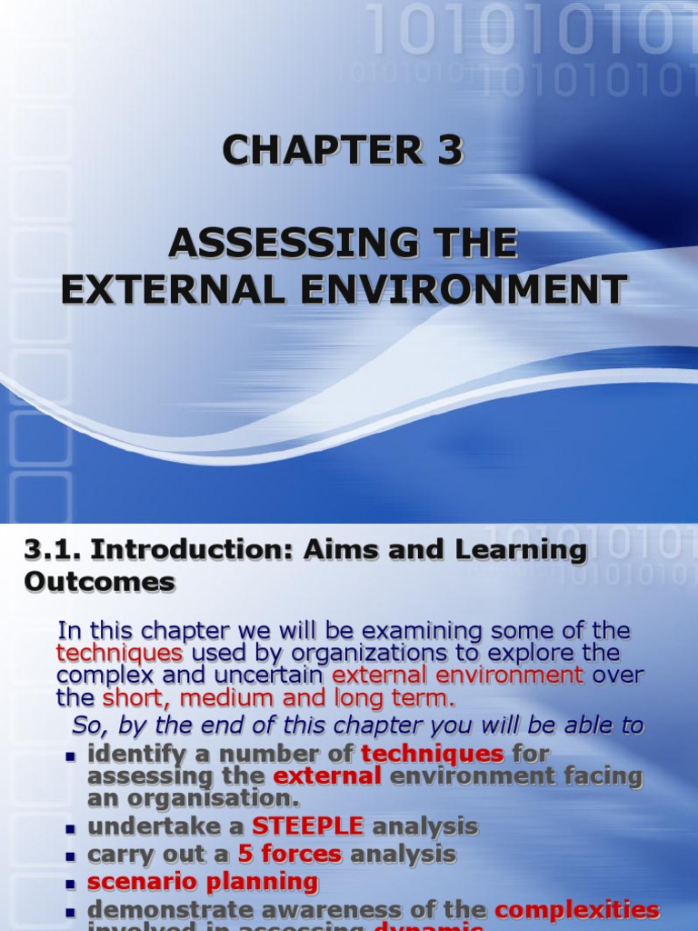 External Environment | PDF