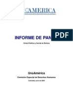 Informe de Pando UNOamérica