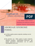 Abordaje Del Sindrome Febril Hemorragico