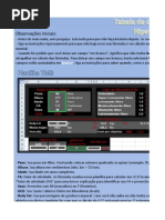 Tabela Dieta e nutrição ATUALIZADA