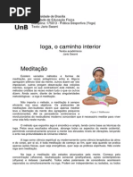 Yoga Meditar Jario FEF UnB 2013