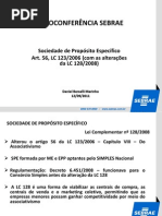 SPE Videoconferência SEBRAE 12-09-2011