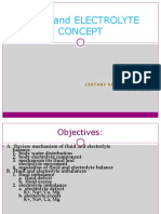 Fluid and Electrolyte Concept