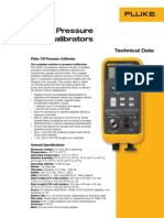 Fluke 717 and 718 Pressure Calibrator Datasheet