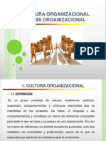 Cultura Organizacional