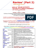 Solar Activity a Dominant Factor In Climate Dynamics - Open Review 2