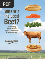 Download Wheres the Local Beef by Food and Water Watch SN16745331 doc pdf