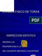 Inspeccion de Torax