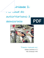 TG Tema2 Portugal Do Autoritarismo a democracia