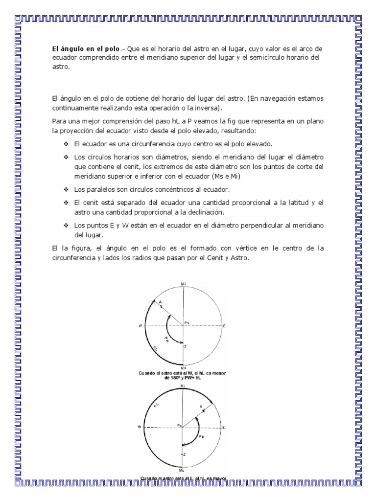 Angulo en El Polo | PDF