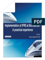 IFRS en Bombardier