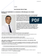 Próstata. Dr. Juan Arocena García Tapia. Dia Europeo de la Salud Prostática