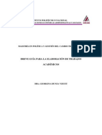 Breve Guia para Elaborar Trabajos Academicos