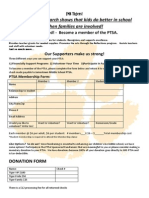 PTSA Membership Form 2013