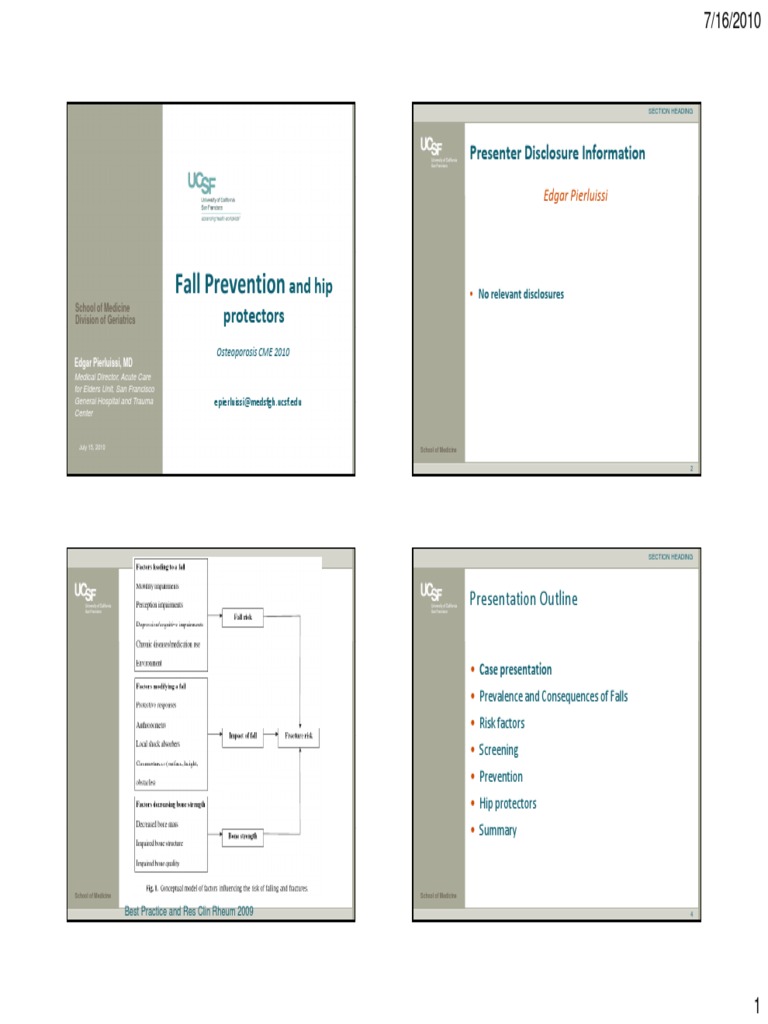 Fall Prevention Strategies for Seniors | PDF | Balance (Ability ...