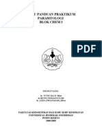 Buku Panduan Praktikum Parasitologi-Chem I-2008