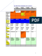 2nd GR Schedule 2013 20141