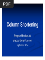 Walking Column Detailed Design | PDF | Beam (Structure) | Engineering