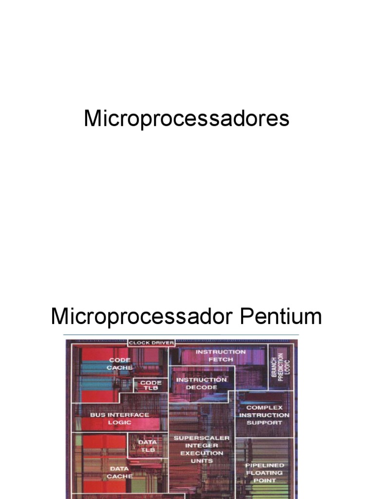 Microprocessadores Pdf Pdf Microprocessador Cache Informática