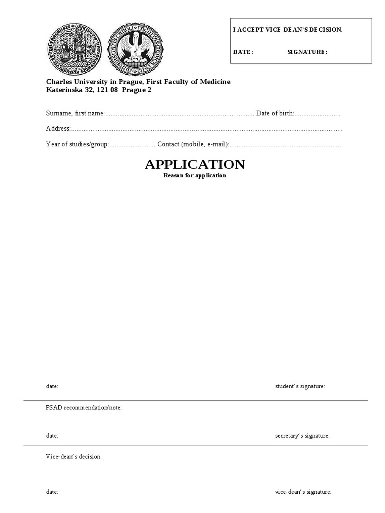 Application Form | PDF