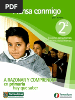 Piensa Conmigo 2do Primaria