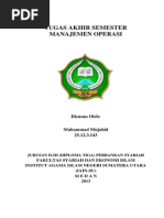Download TUGAS MAKALAH MANAJEMEN OPERASIONALdocx by MMujahid10 SN167510335 doc pdf