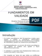 Fundamentos Em Validade