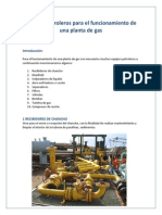 Equipos Petroleros para El Funcionamiento de Una Planta de Gas