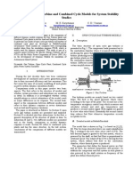 Comparison of CCGT For System Stability Studies