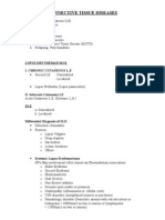 Connective Tissue Diseases in relation to dermatology