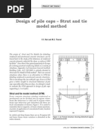 Design of Pile Cap - Strut and Tie Method