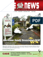 Hurricane Sandy Devastates CASE Infrastructure
