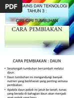 DST Tahun 3 - Cara Pembiakan Tumbuhan