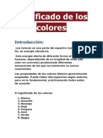 Significado de Los Colores