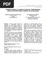 Thomas Hobbes e o Direito Positivo