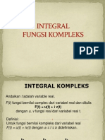 Slide Integral Fungsi Kompleks