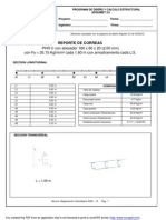 Calculo Correas Metalicas