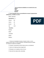 Elaborar Cada Uno de Los Productos Detallados en El Material Del Curso