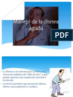 Manejo de La Disnea Aguda