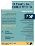 2012 Probono Community Service Fair