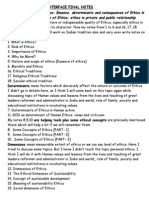 Download Ethics and Human Interface Final Notes by Lokesh Kuumar Shah SN167548123 doc pdf