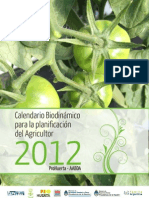 Calendario Bio Dinamico 2012