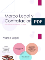 Marco Legal y Contrataciones