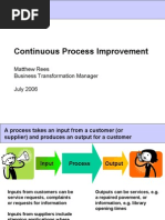 Continuous Process Improvement